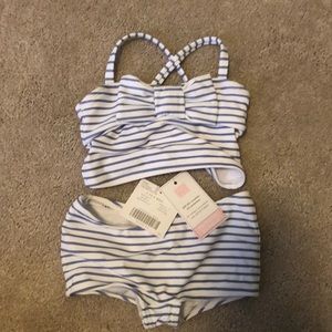 Janie and Jack girls 2pc bathing suit